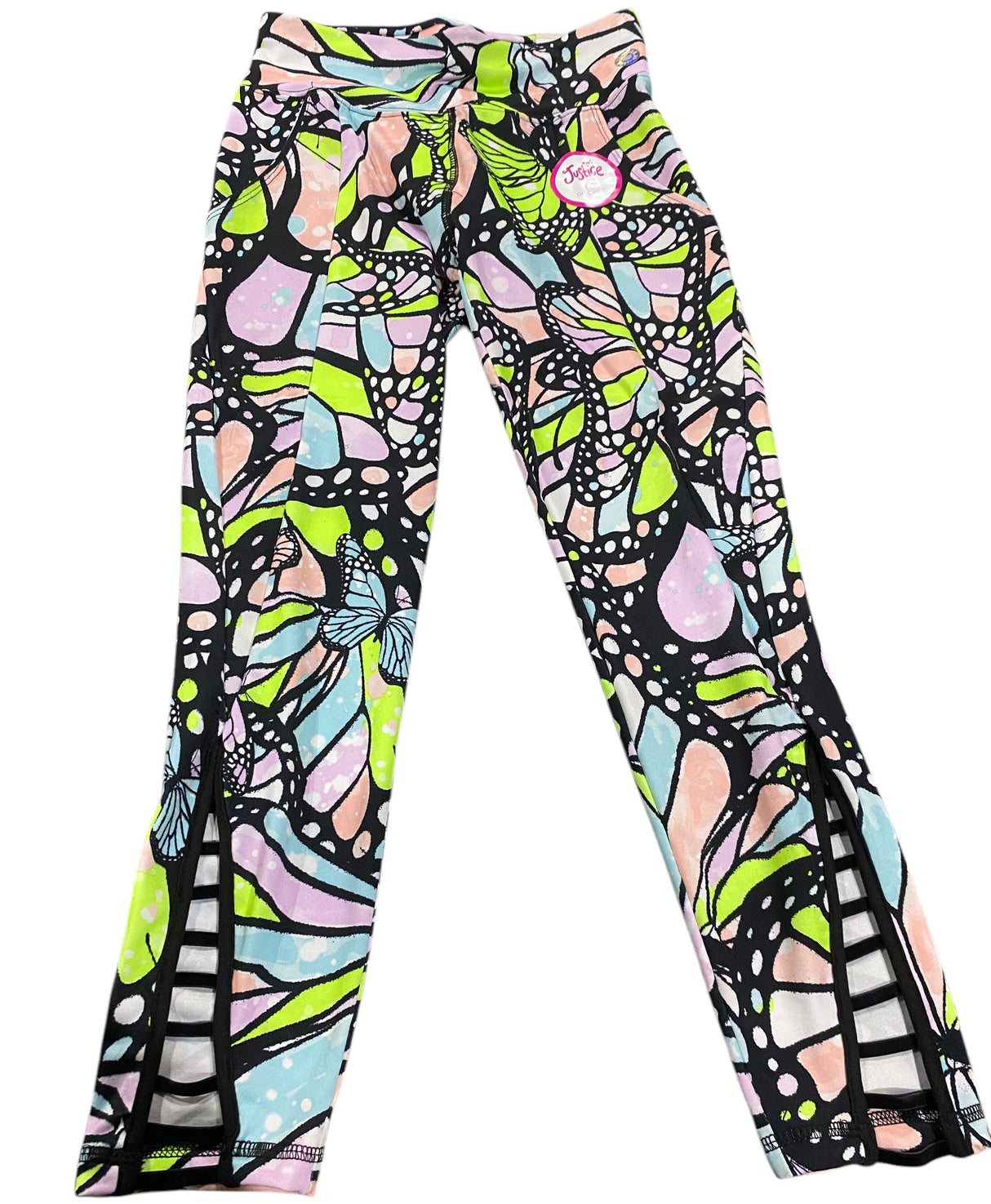 Girls' Collection X by Justice Patterned Cutout Leggings - Freeman Liquidators