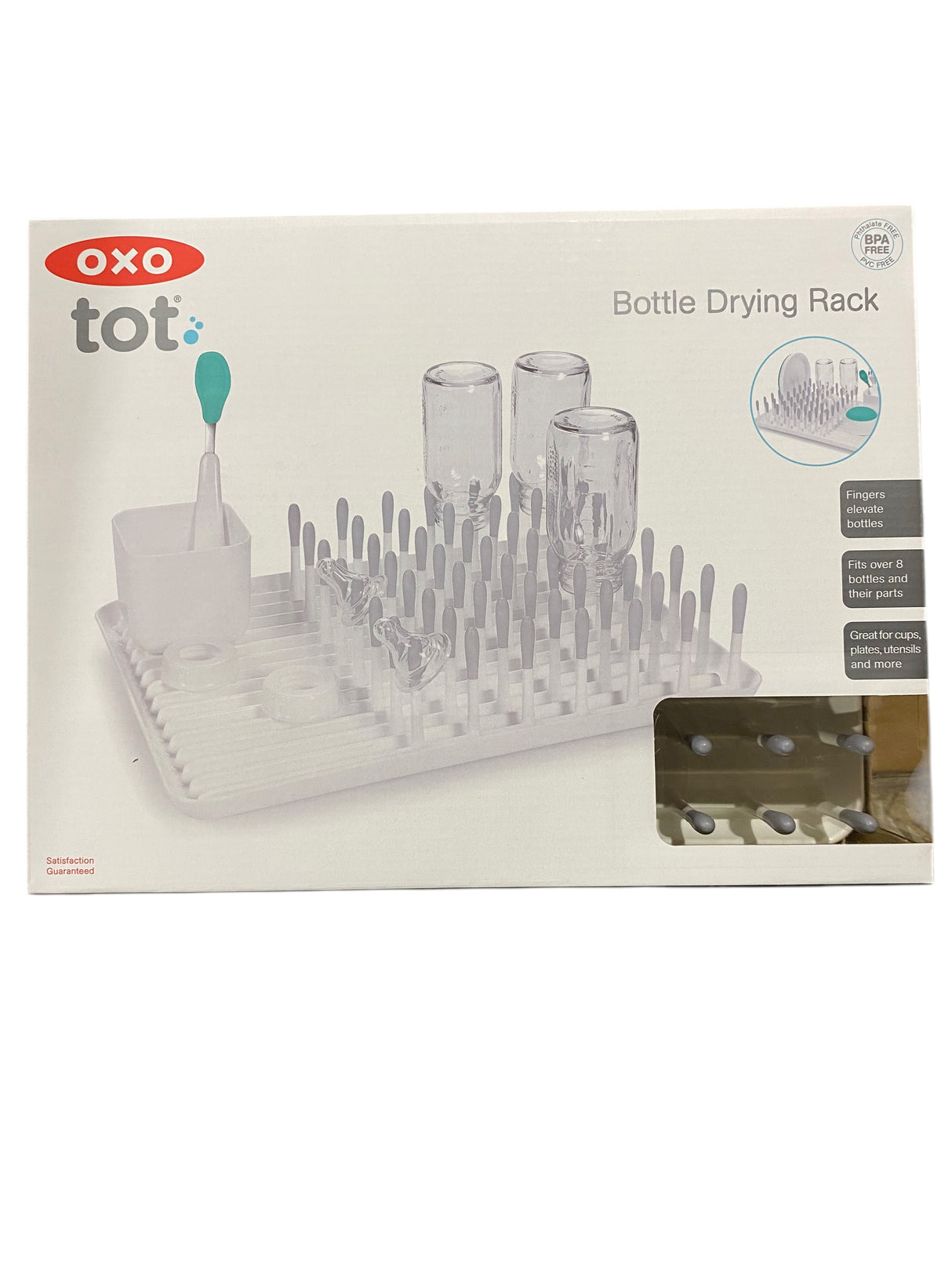 OXO, Tot, Bottle, Drying Rack, Gray - Freeman Liquidators
