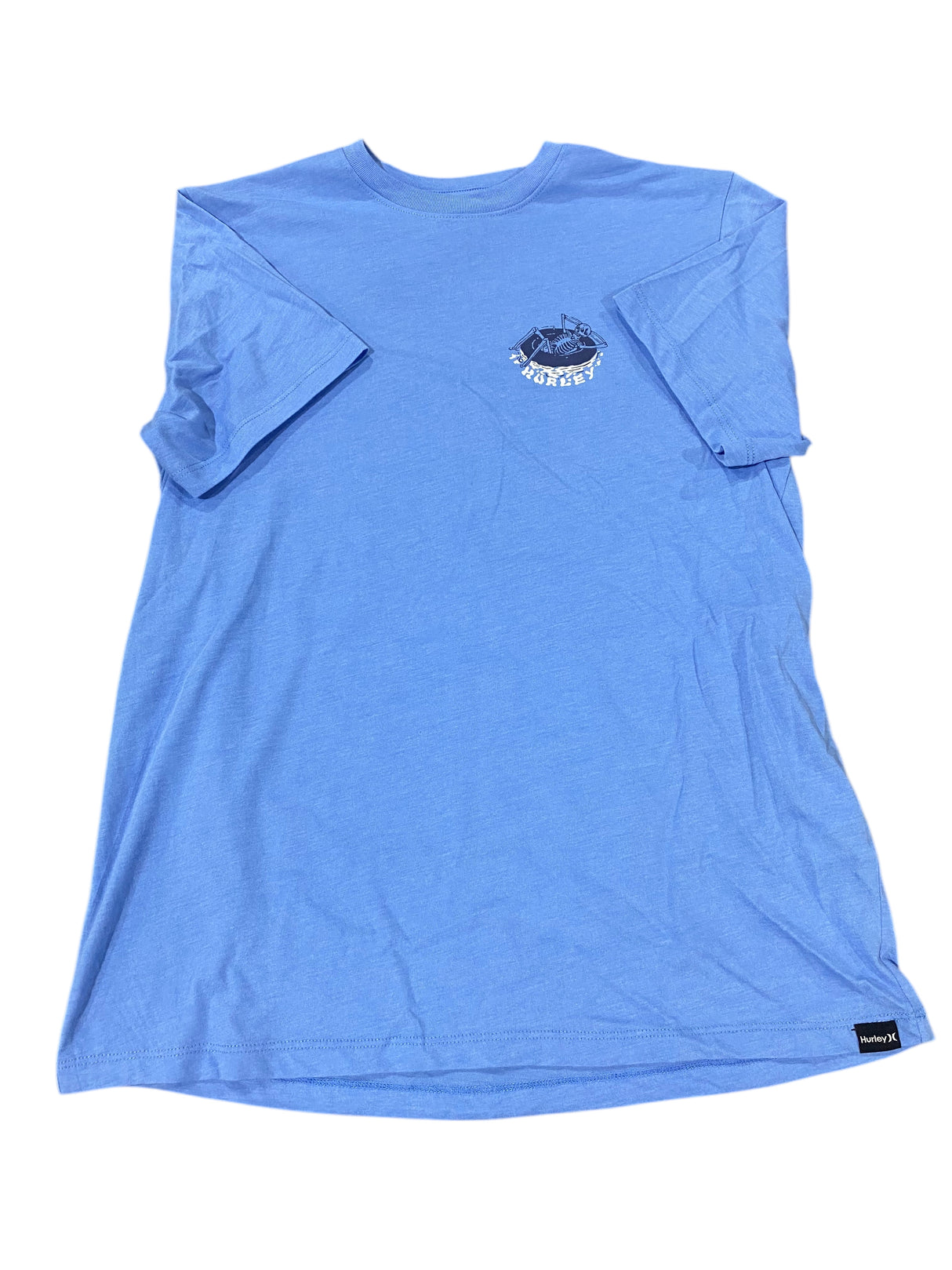 Hurley, Men's, Floatin, Short, Sleeve, T-Shirt, Blue - Freeman Liquidators