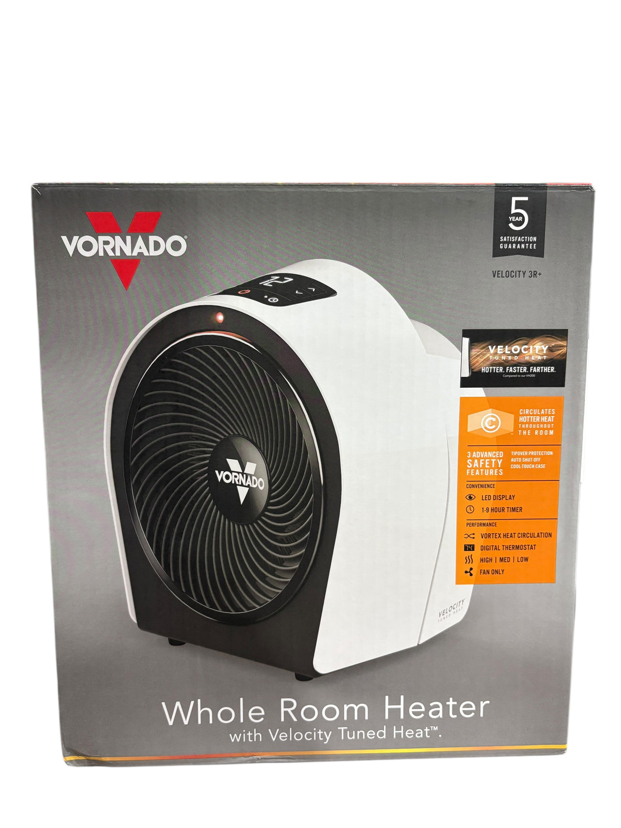 Vornado, Velocity 3R, Whole Room Heater, White
