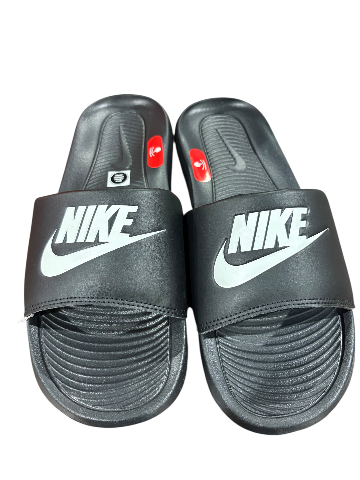 Nike, Victori One, Men's, Slides, Black/White, Size 9