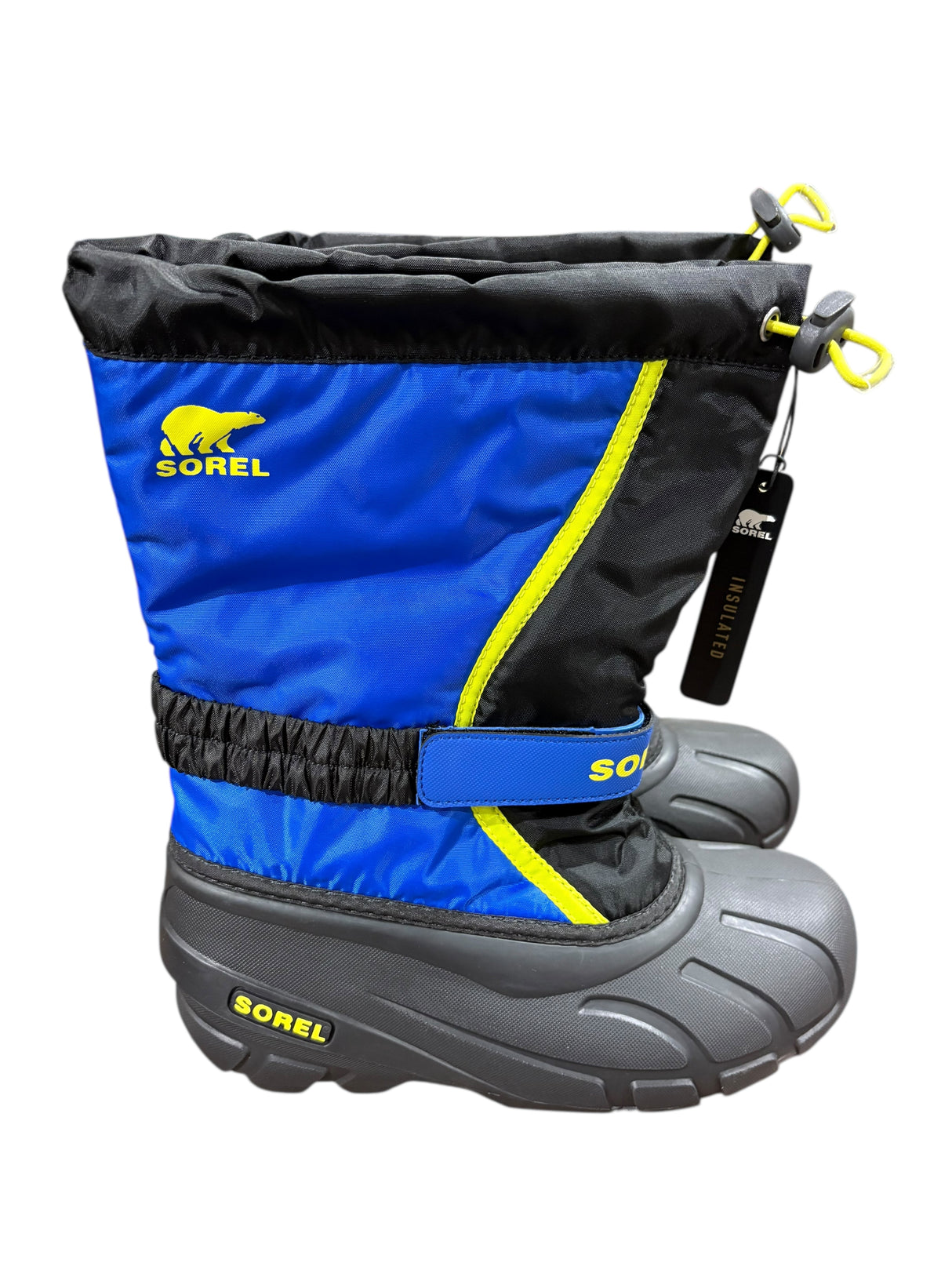 Sorel, Youth, Flurry, Boot, Black/Blue