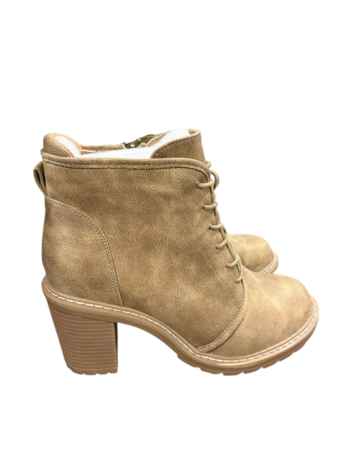 Corky's, Broomstick, Booties, Tan