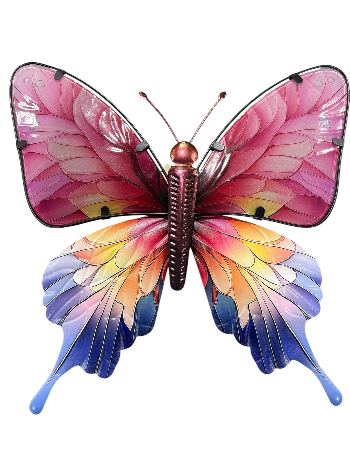 Regal Art, Spectra Butterfly, Wall Decor, Metal/Glass, 18"