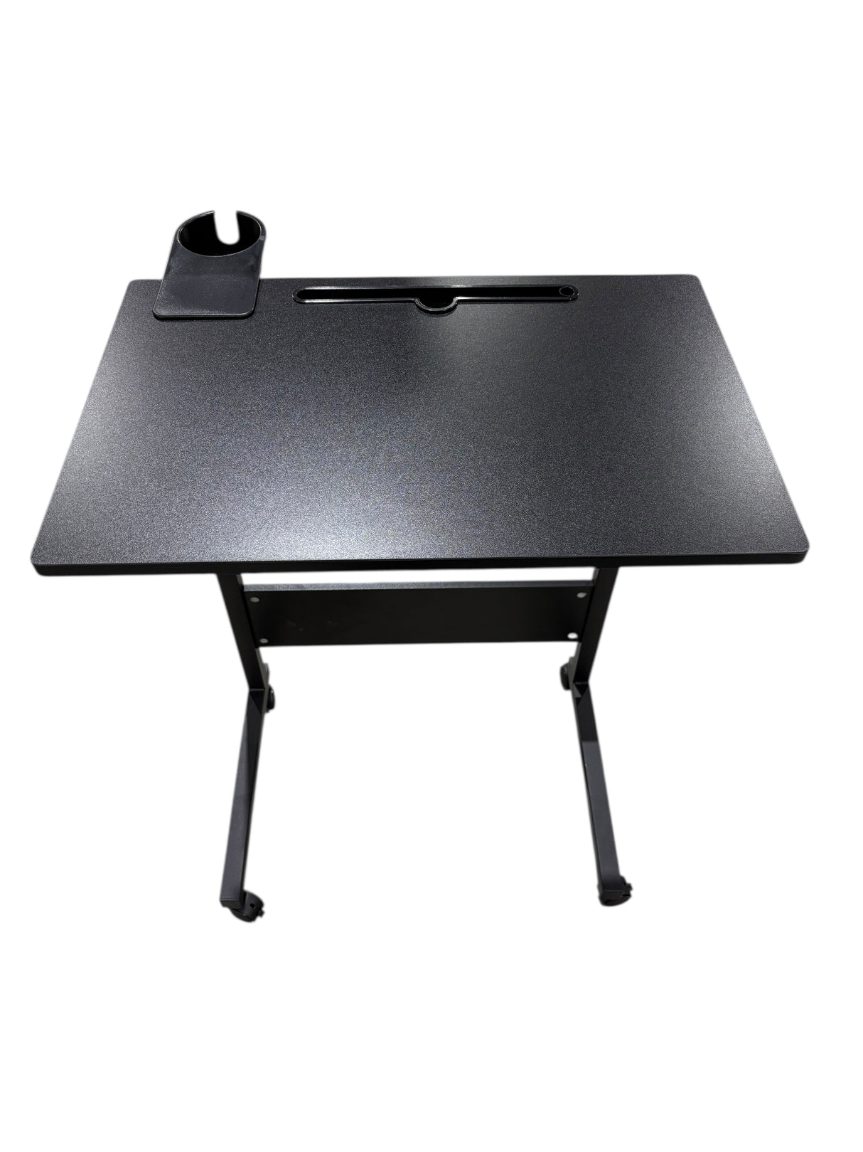 Klvied, Small, Standing Desk, Adjustable Height, Black, STORE PICKUP ONLY