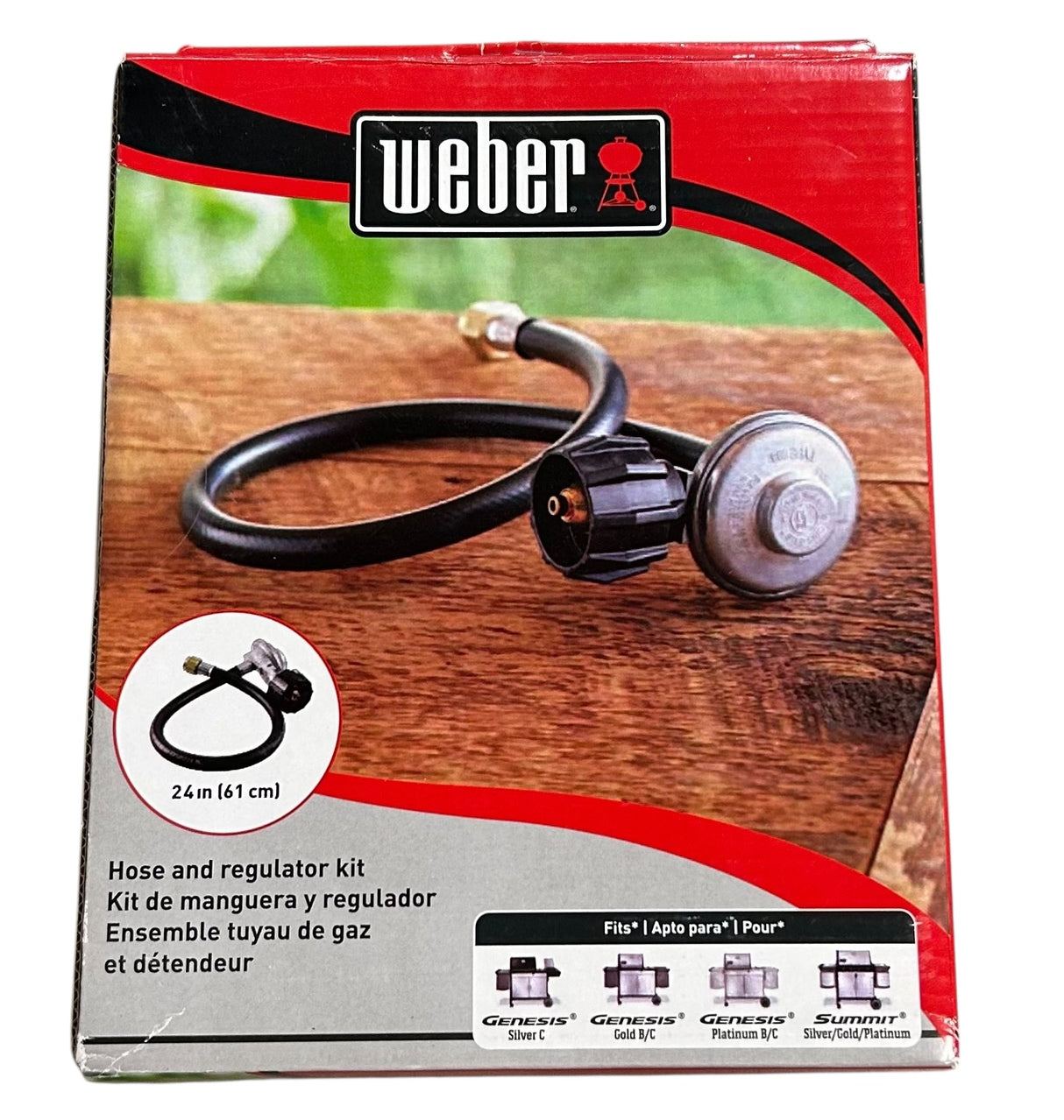 WEBER, HOSE & REGULATOR KIT - Image 1