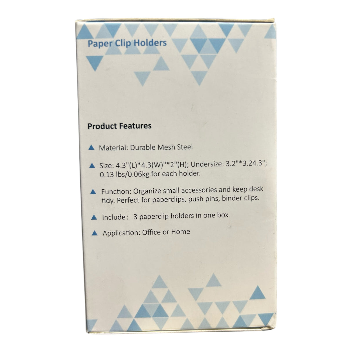 (3PK) MaxGear, Paper Clip Holders, X001MVBY61 - Freeman Liquidators