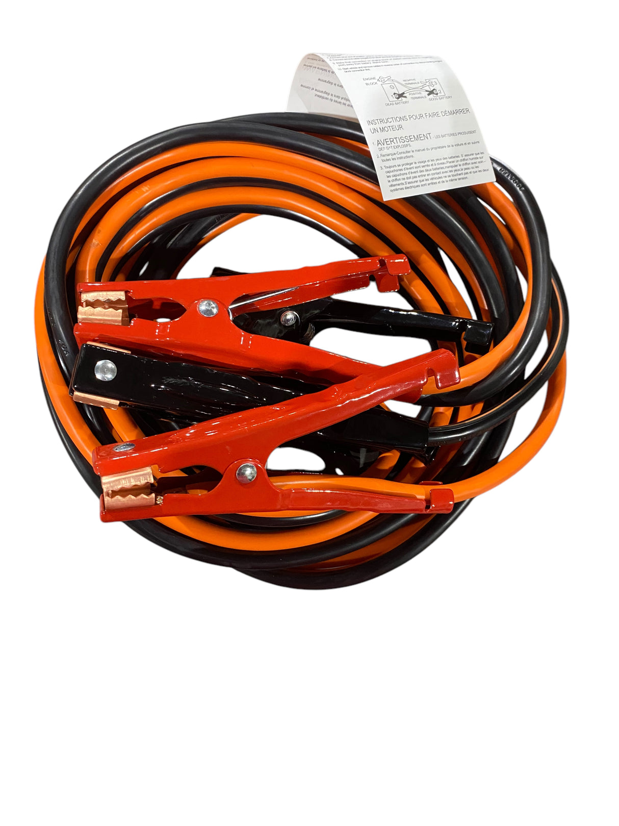 Booster Cable, 400 amp, 20 Ft, Std Jaw, 5RXF2 - Freeman Liquidators