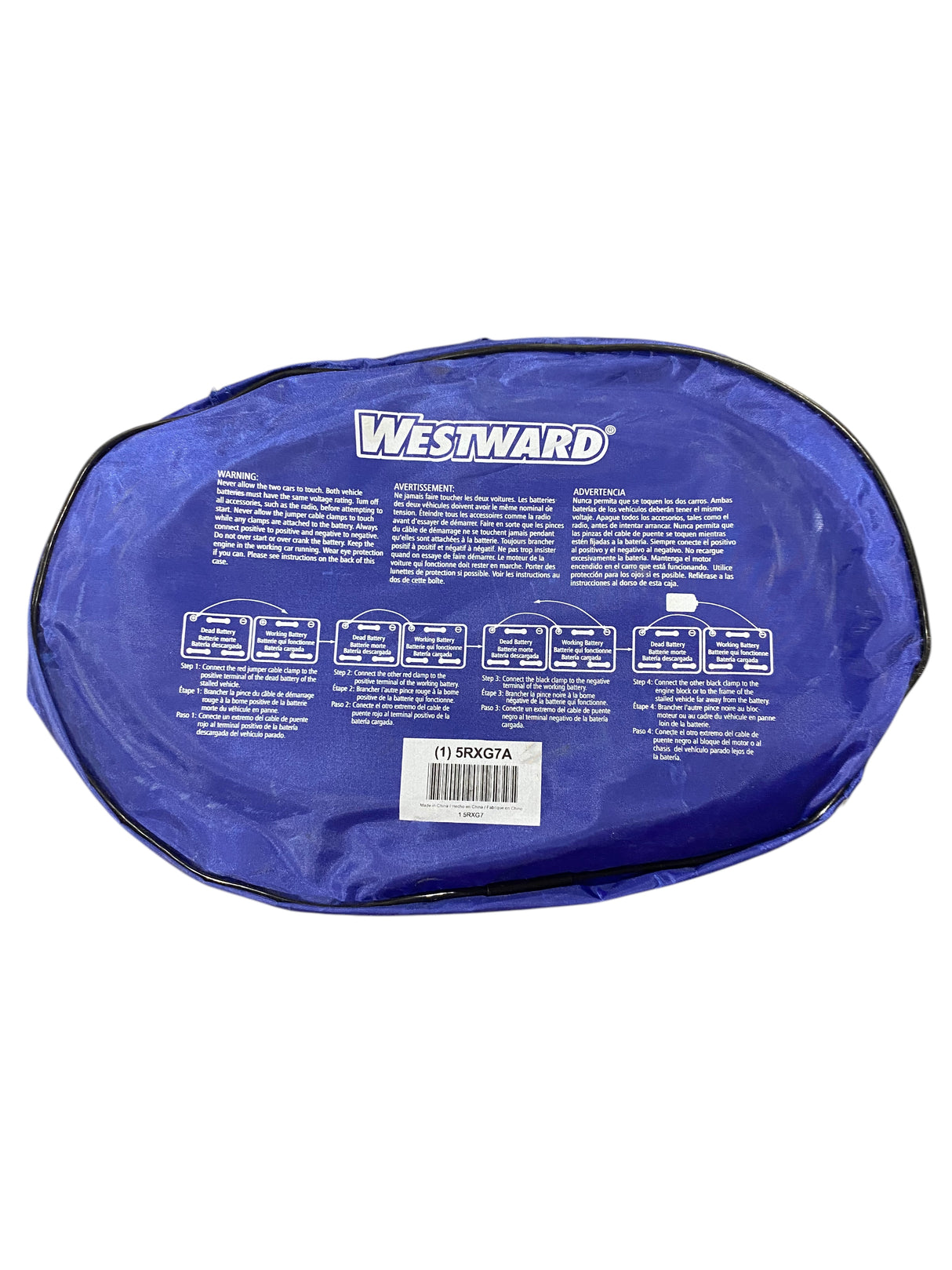 Booster Cable, SD, 6 AWG, 16 Ft, Std Jaw, 200 amp, 5RXG7A - Freeman Liquidators