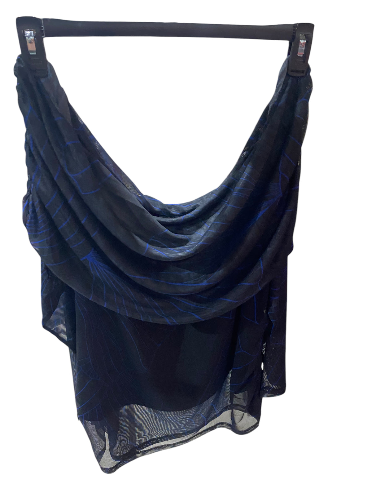 Worthington, Women's, Straight Neck, Long Sleeve, Blouse, Ginko, 2XL - Freeman Liquidators