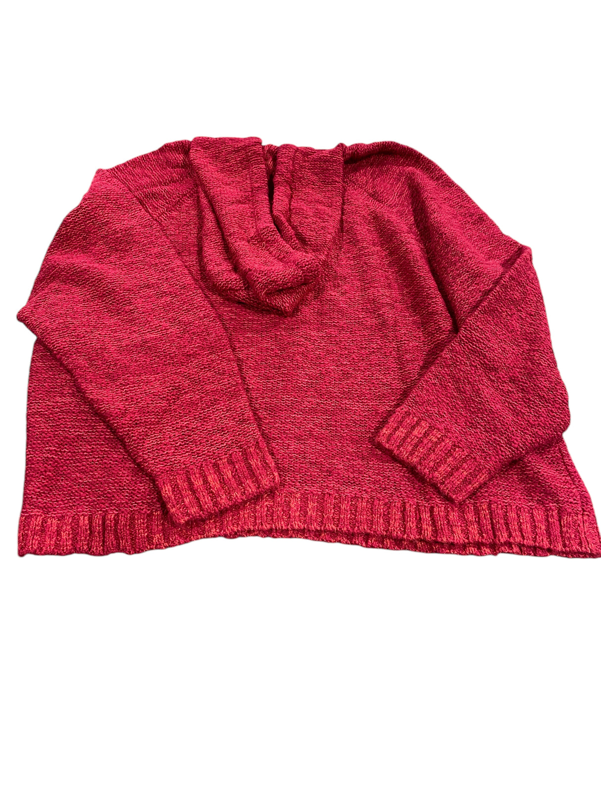 Torrid, Women's, Textured, Sweater, Hoodie, Jester Red, Size 3 - Freeman Liquidators