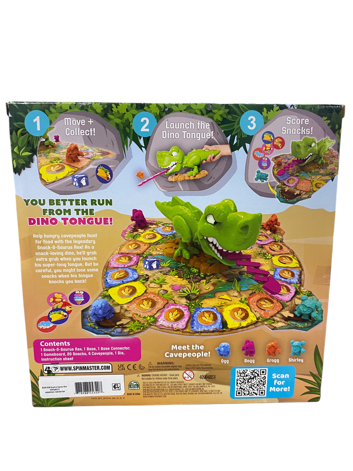 Snack-O-Saurus Rex, Board, Game, Ages 5+ - Freeman Liquidators