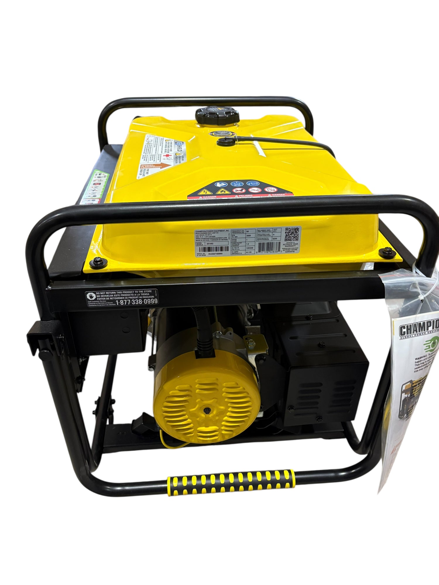 Champion, 7850 Watt, Portable Generator, CO Shield
