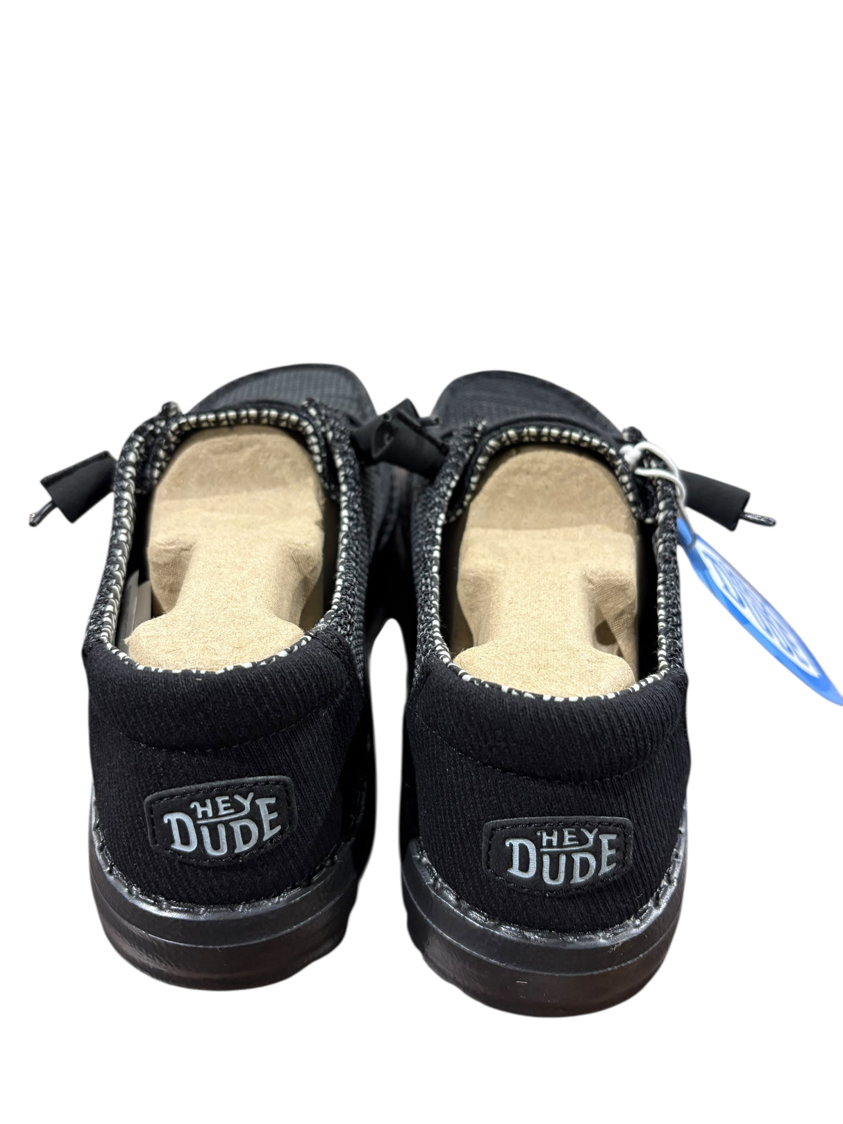 Hey Dude, Women's, Wendy, Stretch Sox, Black/Black, Size 8
