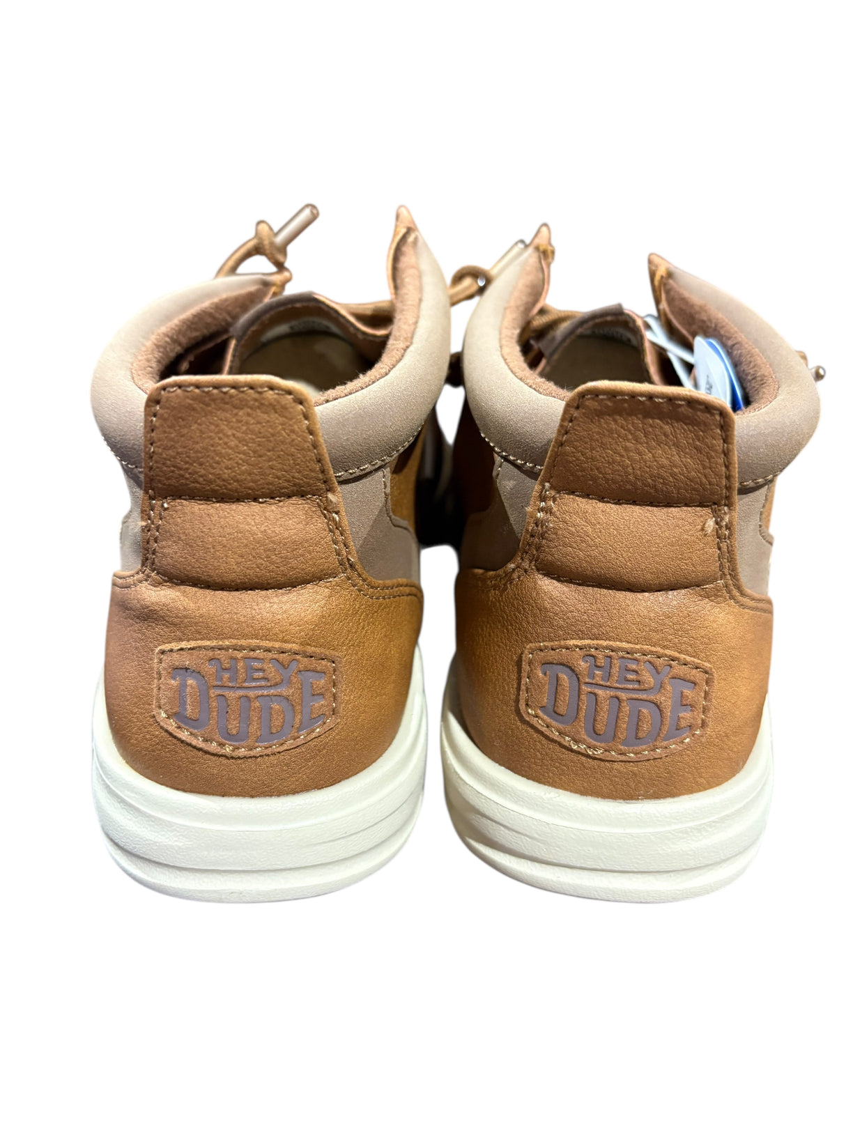 Hey Dude, Men's, Wally, Mid, Gripr, Cognac/Tan, Size 9