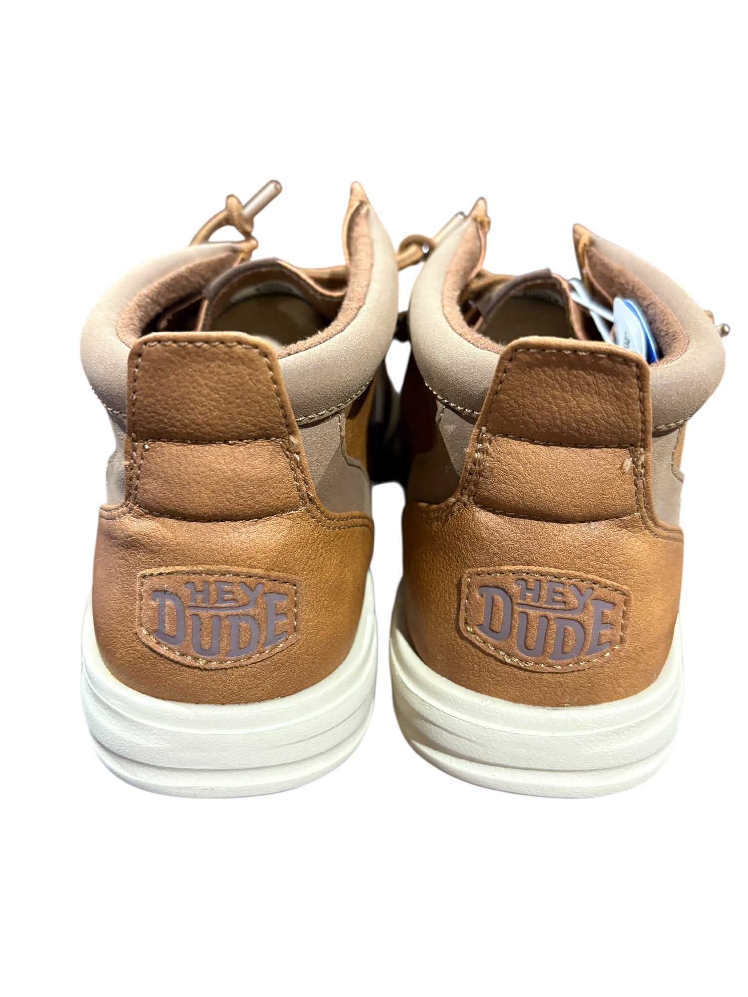 Hey Dude, Men's, Wally, Mid, Gripr, Cognac/Tan, Size 9