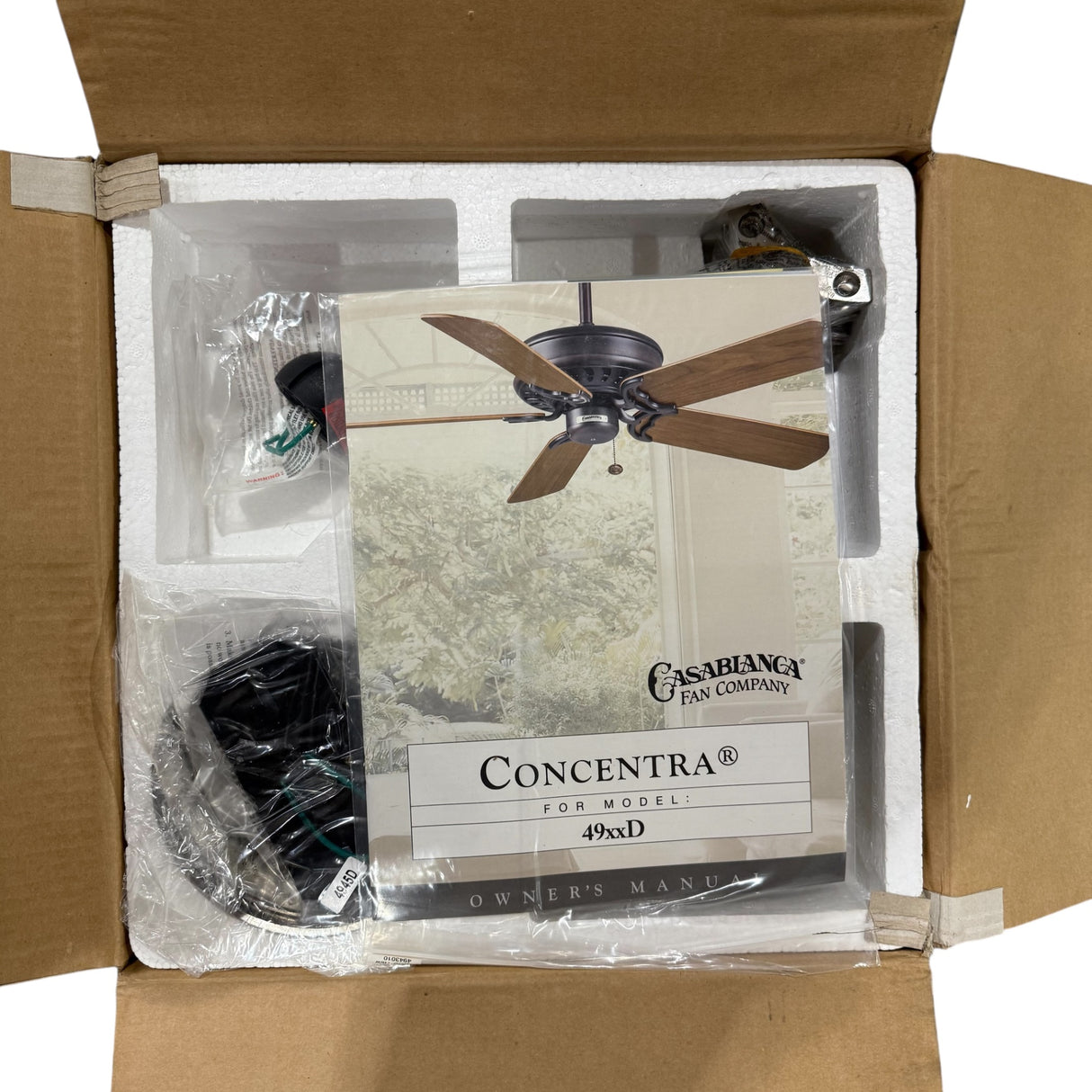 Concentra, 4945D, Casablanca Celing Fan (Motor Only) - Image 2
