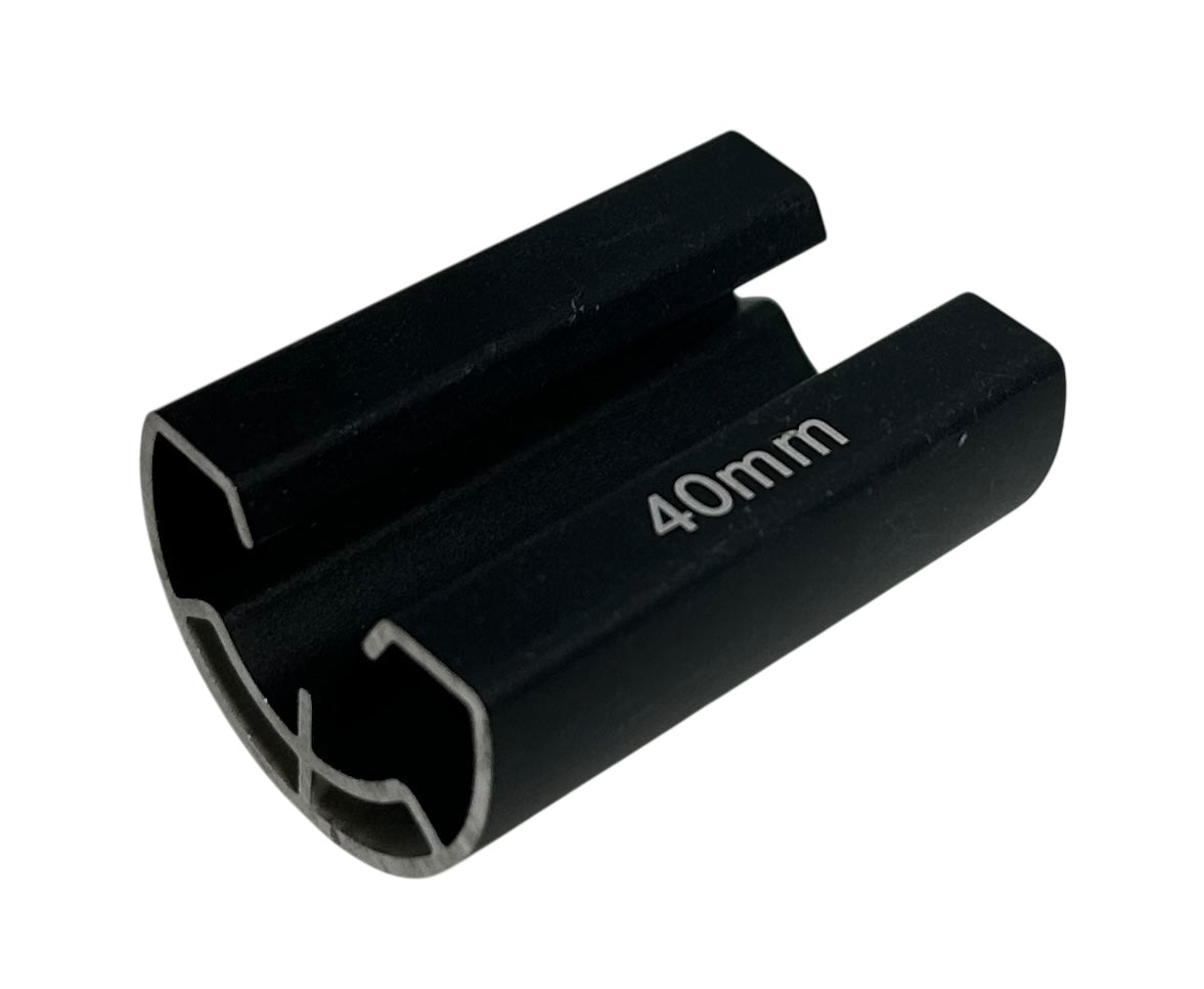 IronRidge, UFO Stopper Sleeve, 40mm, Black 245 Pack (UFO‑STP‑40MM‑B1 Rev A) - Image 2