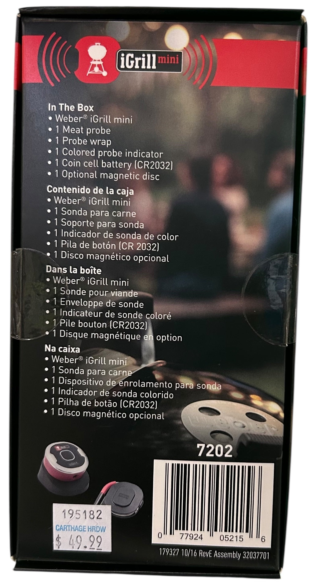 Weber iGrill Mini (7202) - Image 2