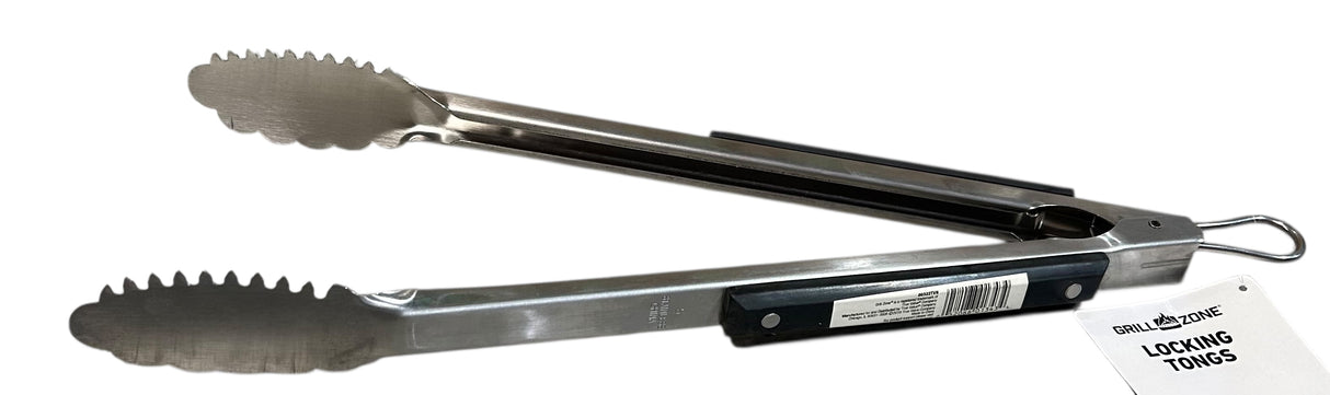 GRILL ZONE- Lock BBQ Tongs - Image 2