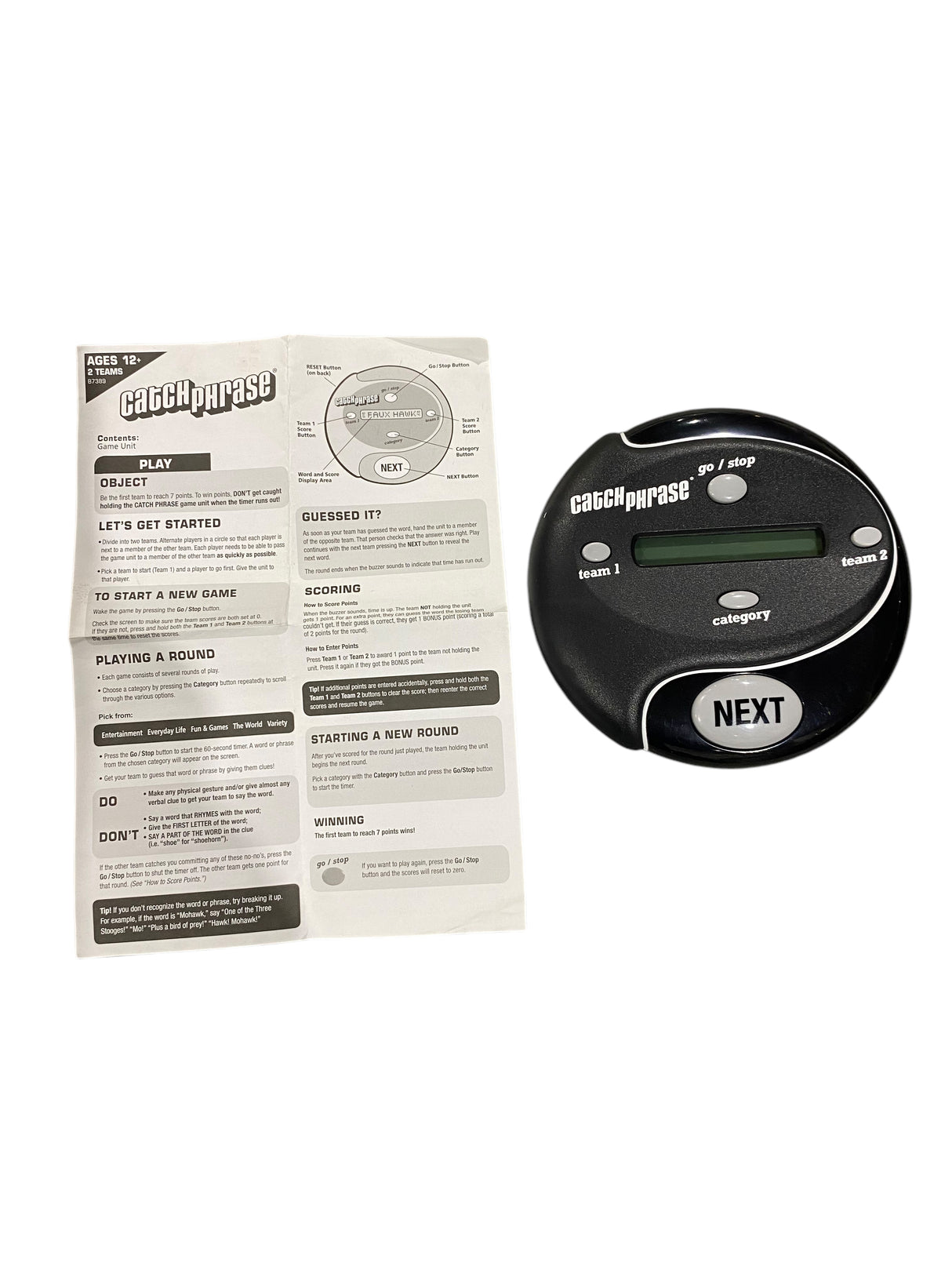 Catch Phrase, Electronic Game - Freeman Liquidators