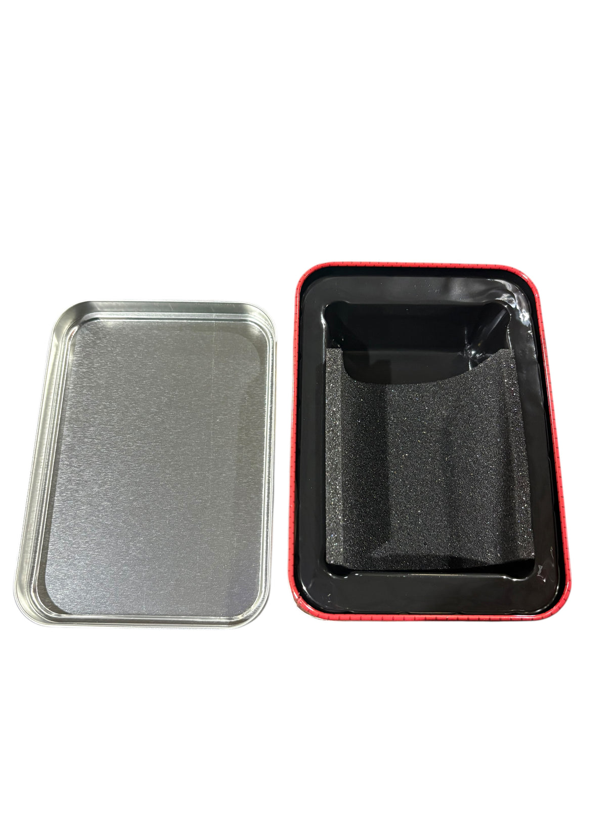 WNBA, Caitlin Clark, Collectible Tin, Empty, NO CARDS, Red/Blue/Yellow