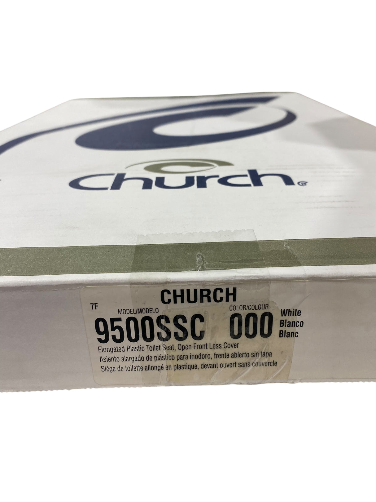 Church, 9500SSC-000, Toilet, Seat, White - Freeman Liquidators