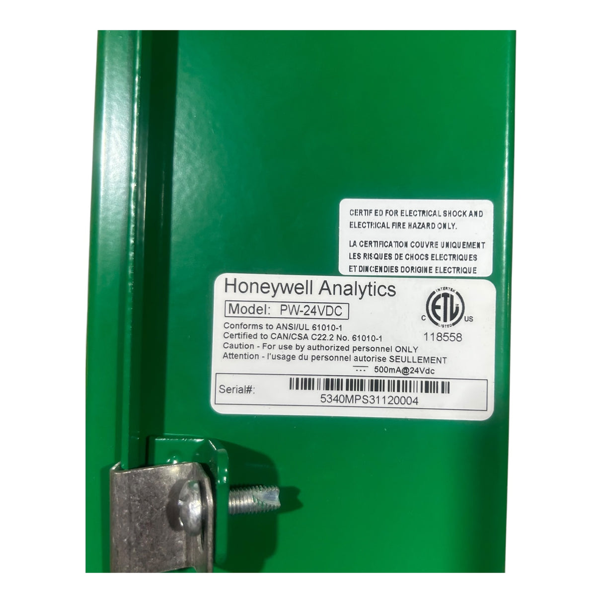 Honeywell, Power Supply, PW-24VDC, 6.5A, PS24150N12, tag #25378 - Freeman Liquidators