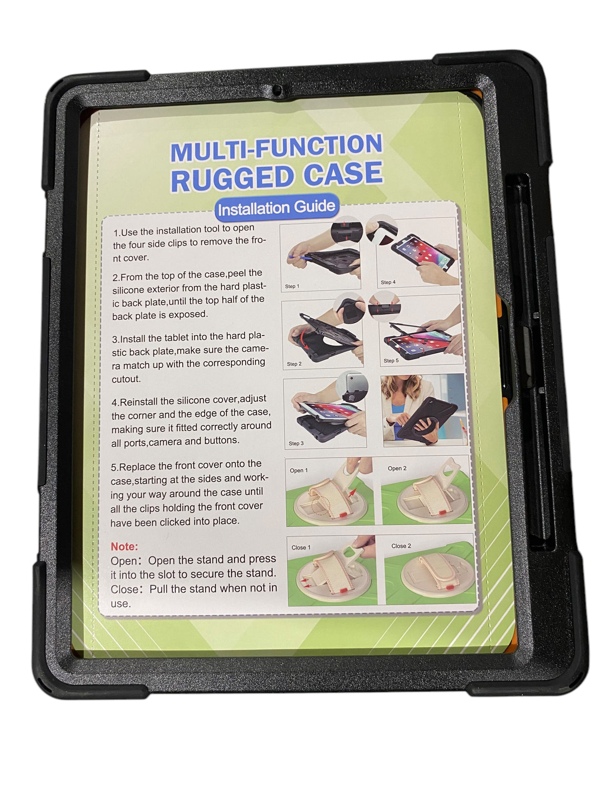 Shockproof, Silicone, iPad, Air, 13 inch, Case, Black - Freeman Liquidators