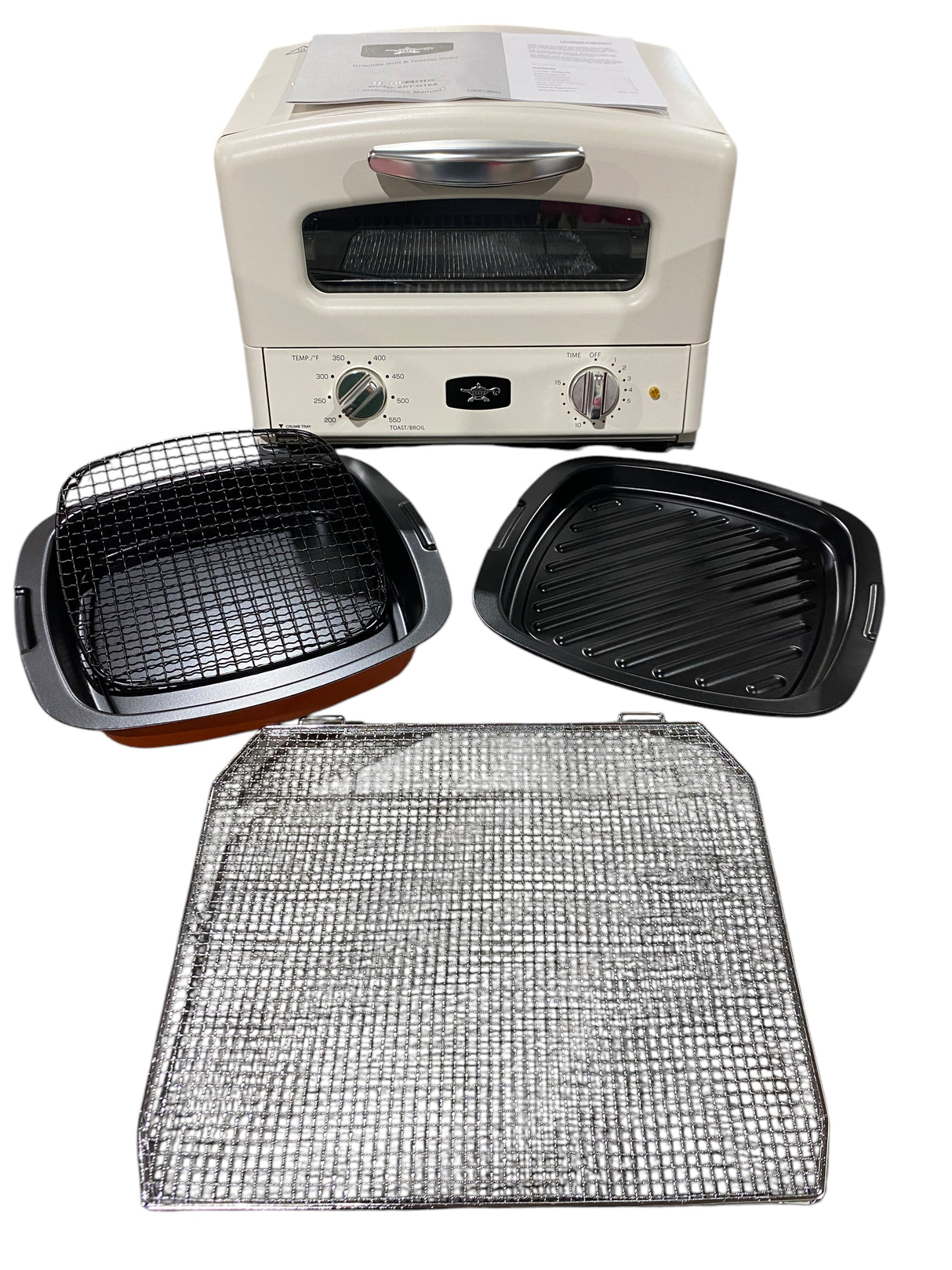 HeatMate, Countertop, Toaster Oven, Graphite Heating, SET-G16A, Eggshell White - Freeman Liquidators