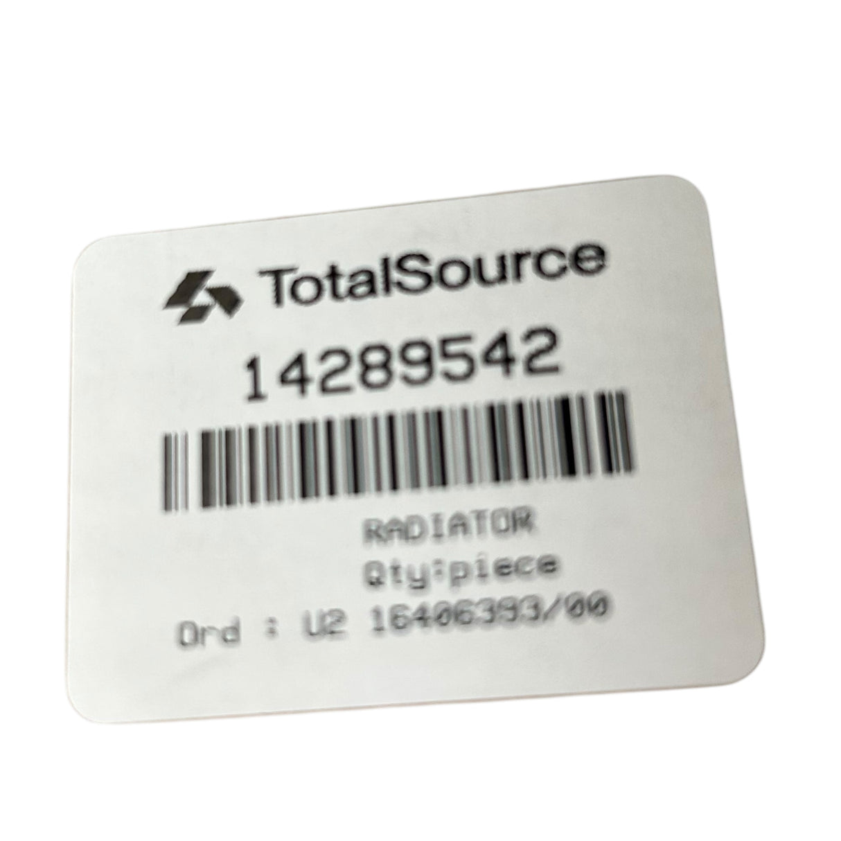 TotalSource, 14289542, Radiator, HYUNDAI, 11HA30170 - Freeman Liquidators