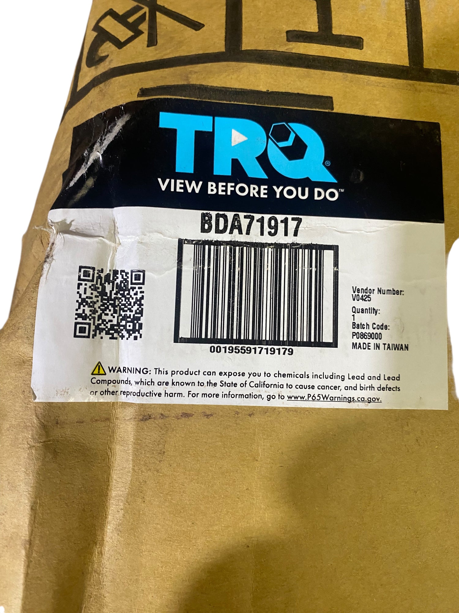 TRQ, 2018-23 Ford Mustang, Active Grille Shutter, BDA71917 - Freeman Liquidators