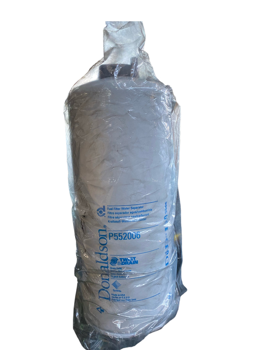 Donaldson P551001 Fuel Filter / Water Separator – Spin-On, Twist-Drain – Pack Of 3, Made In USA