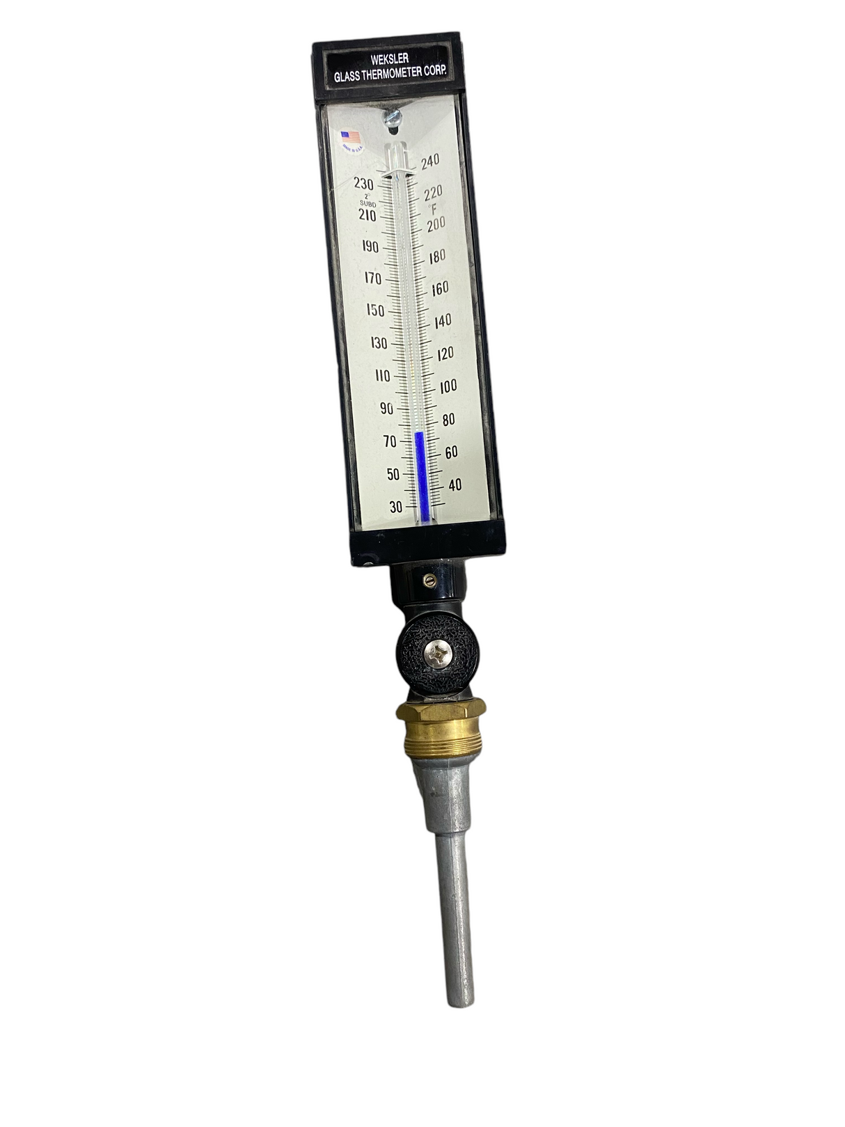 Weksler, Multi-angle, Thermometer, Cold, Water, (0-120degrees) - Freeman Liquidators