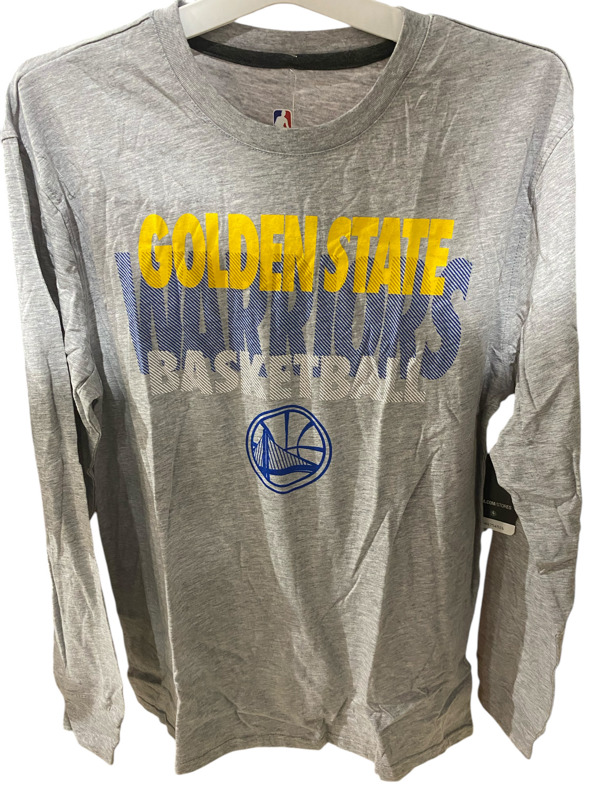 Men's, Icer Brands, Golden State Warriors, Long Sleeved, T-Shirt - Freeman Liquidators