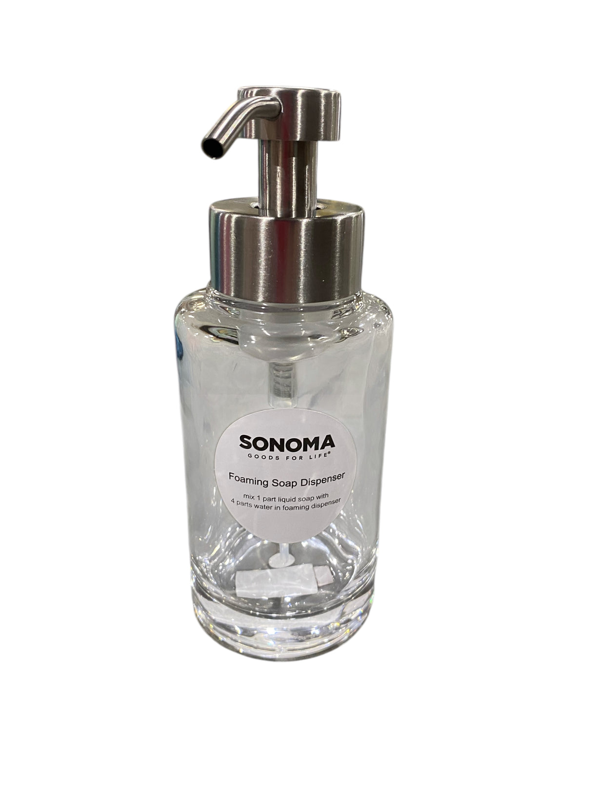 Sonoma, Glass, Foaming, Soap, Pump - Freeman Liquidators