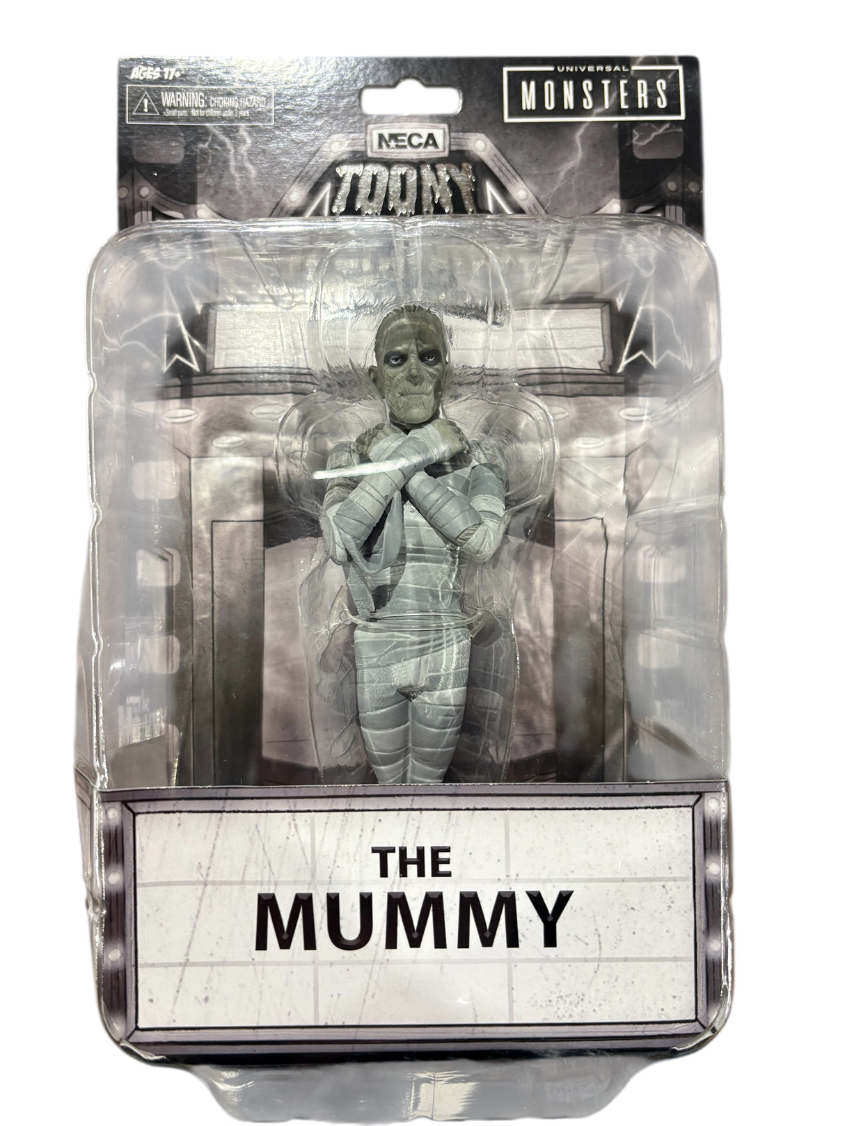 Toony Terrors, 6", Black/White, The Mummy, Action Figure