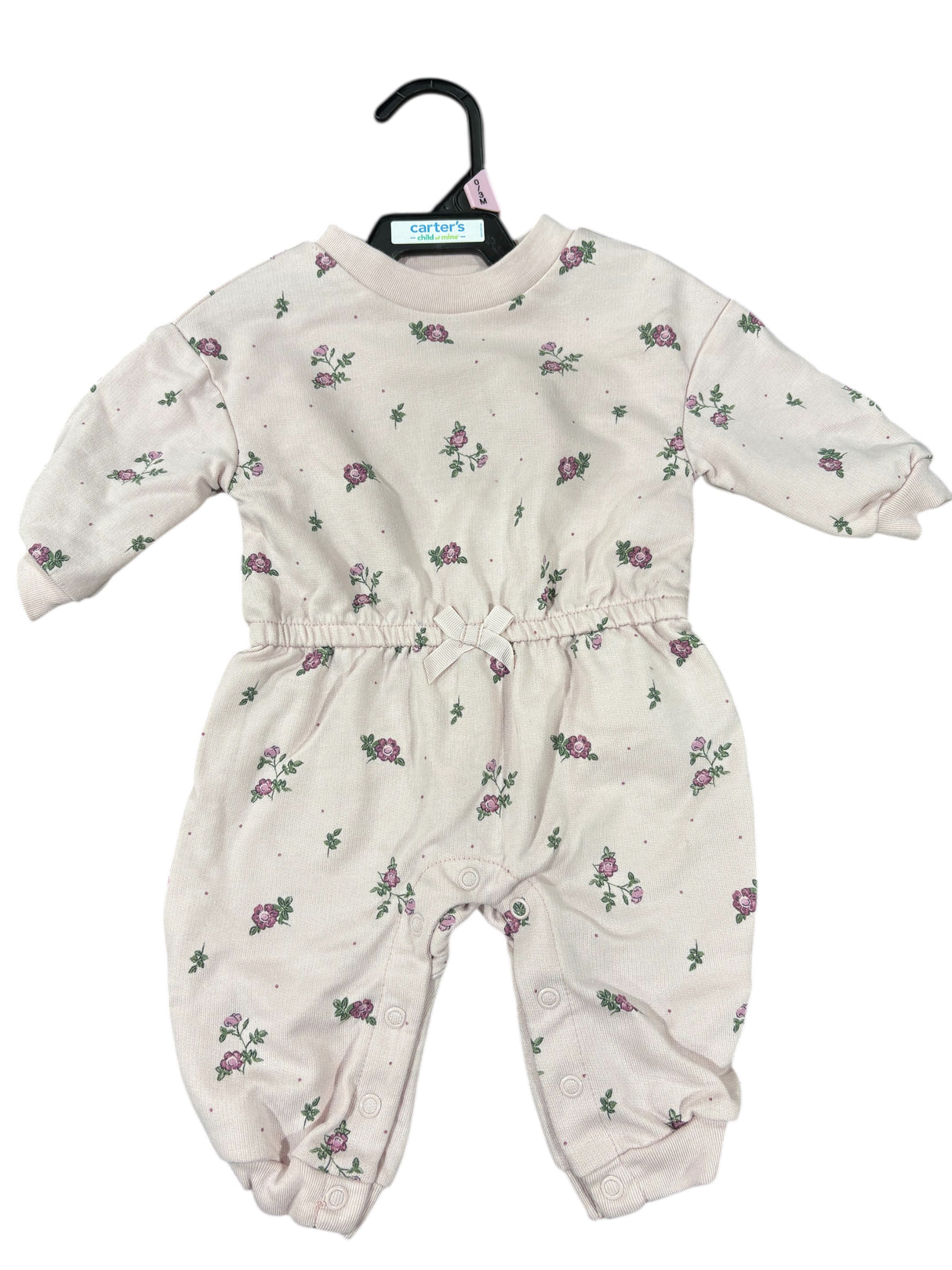 Carter's, Toddler Girl, Jumpsuit, Purple Floral