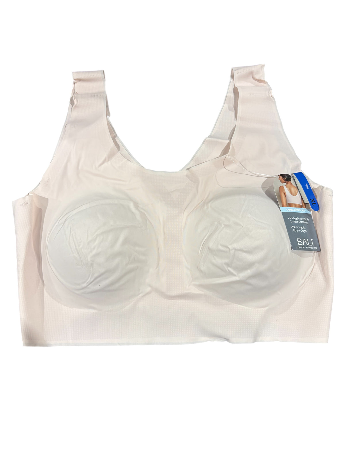 Bali, Easylite, Wirefree, Pullover Bra, Pink, X-Large