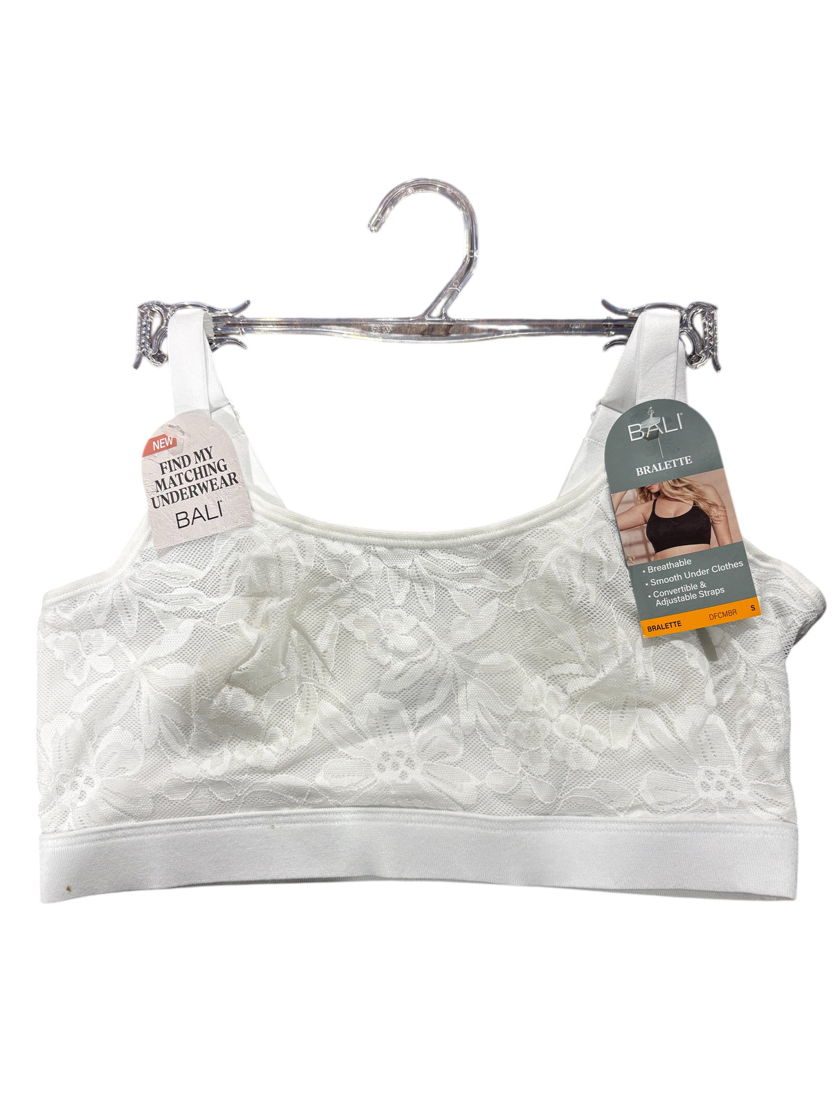 Bali, Bralette, White, Small