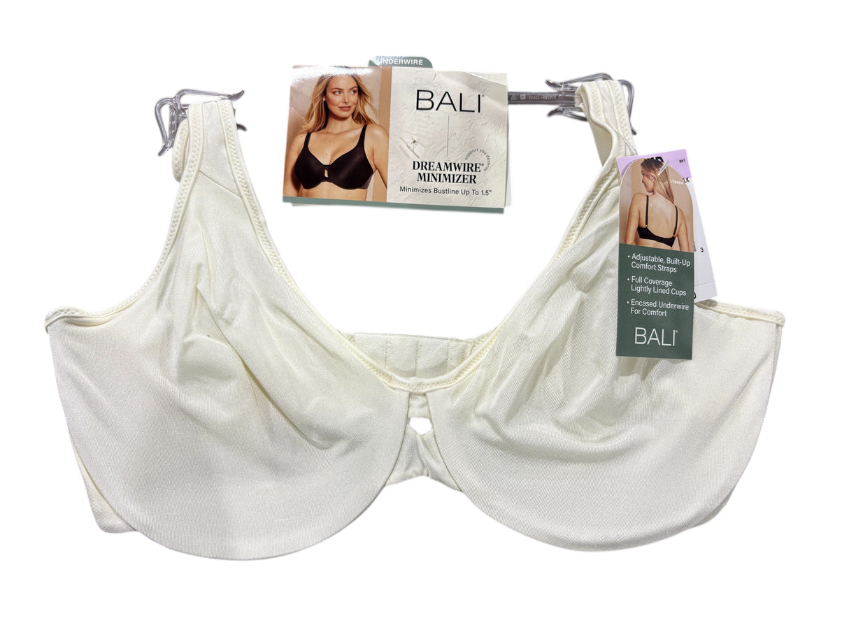 Bali, Dreamwire Minimizer, Underwire, Bra, Ivory