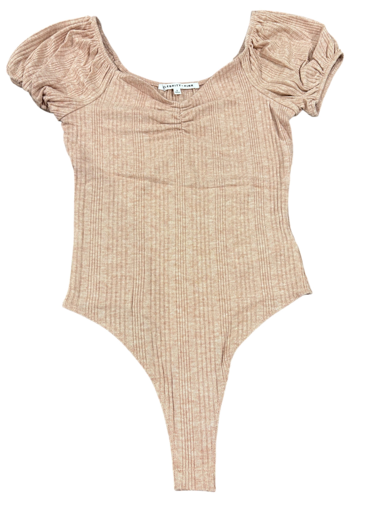 Celebrity Pink, Women's, Puff Sleeve, Bodysuit, Rose Dawn