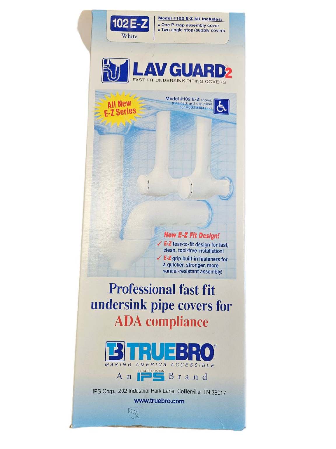Truebro Lav Guard2 Under Sink Pipe Covers 102E-Z - Freeman Liquidators