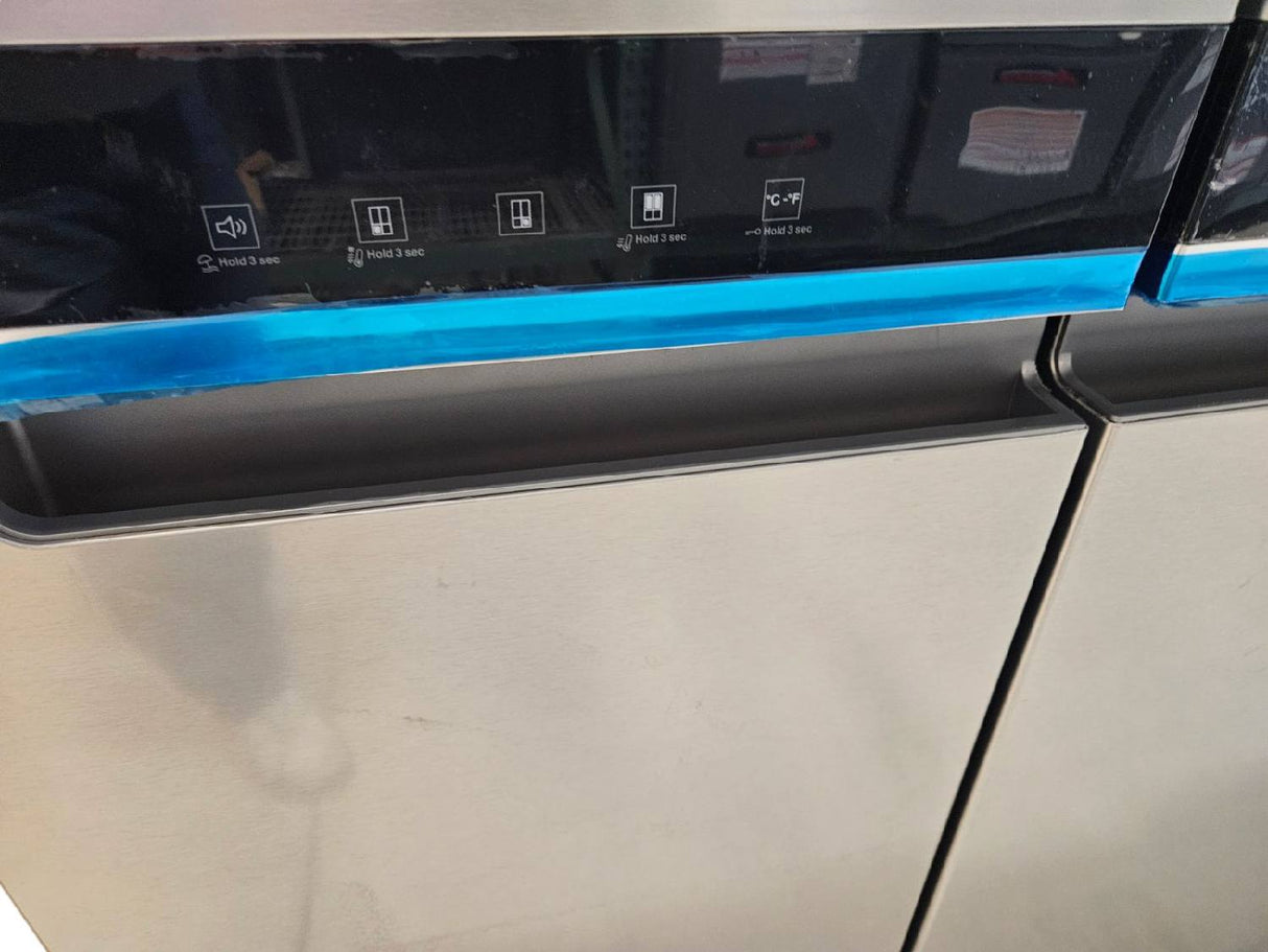 Whirlpool 19.4 cu.ft. 4 door Stainless Steel Refrigerator Fingerprint Resistant WRQACNKZ00 STORE PICKUP ONLY - Freeman Liquidators