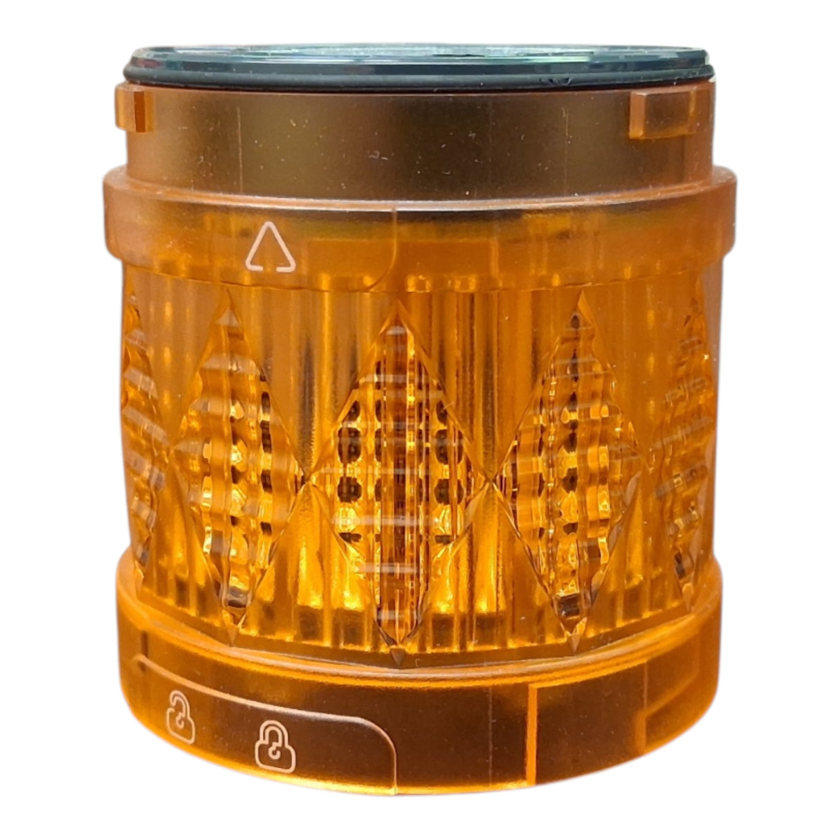 Schneider XVU C25 Orange LED – 60mm Steady Light Module (24V AC/DC)
