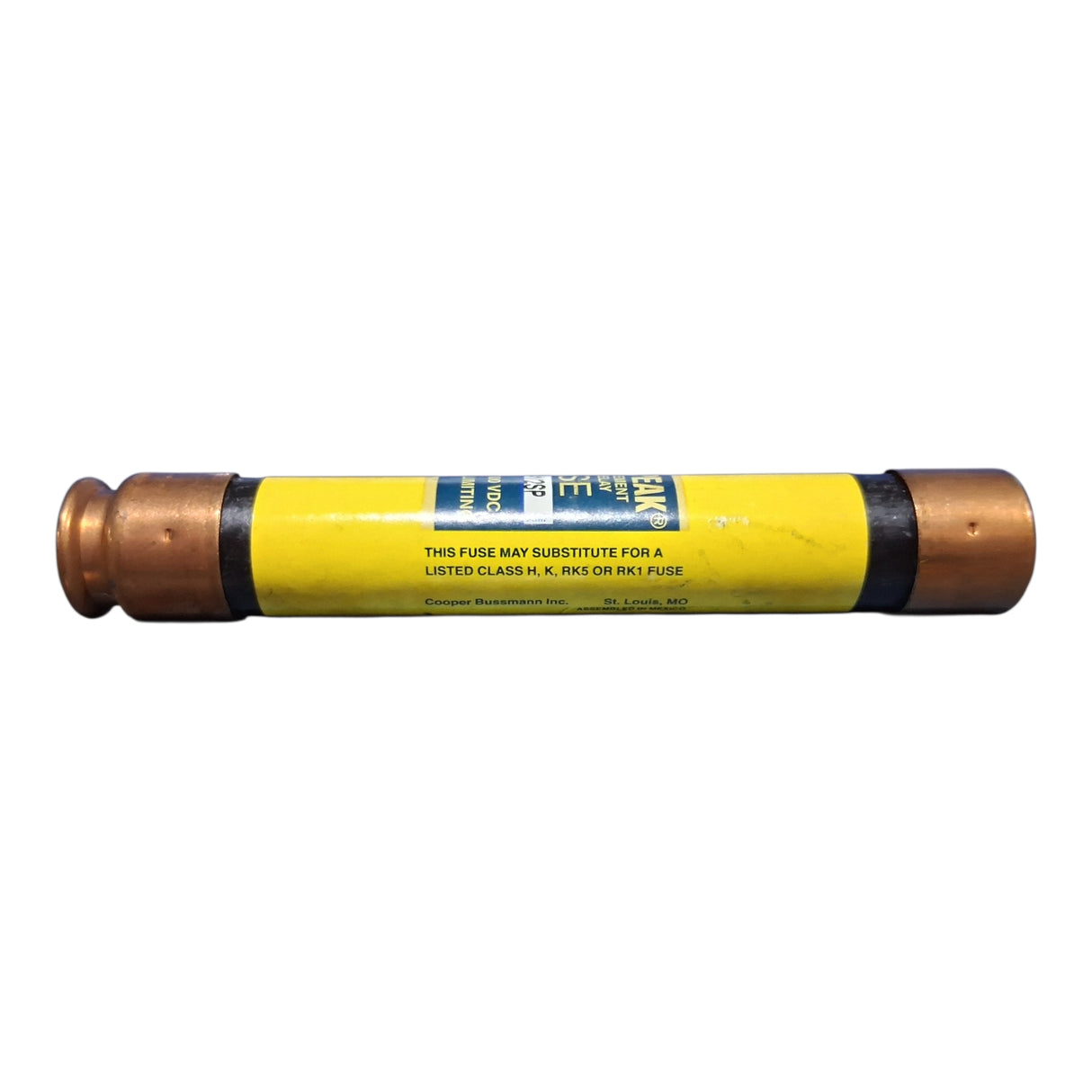 Eaton‑Bussmann LPS‑RK‑1/2SP Time‑Delay Fuse — 1/2A, 600V, Class RK1