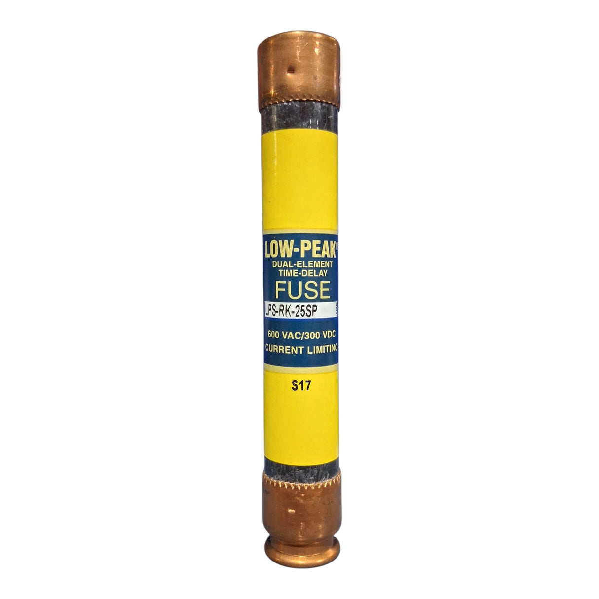 Eaton‑Bussmann LPS‑RK‑25SP Time‑Delay Fuse — 25A, 600V, Class RK1