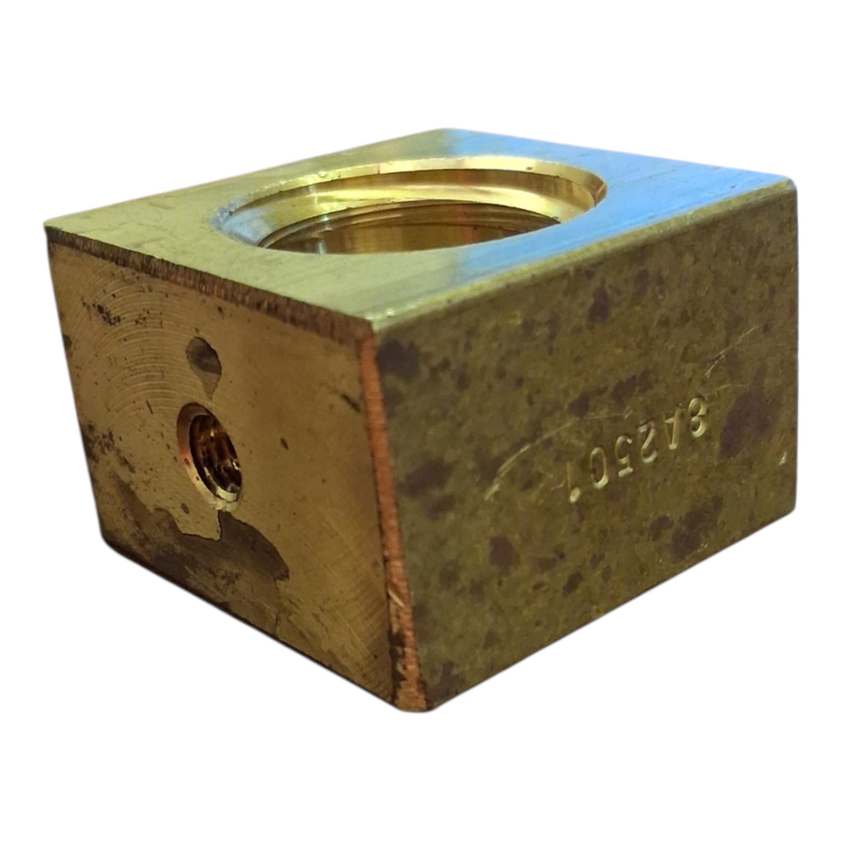 Square Nut – Acme Brass (RH) 1.5" × 1.5" × 1" (4 turns per inch)