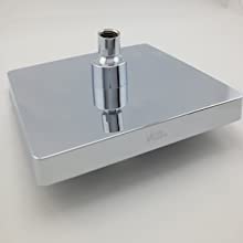 Vida Alegría RAIN Shower Head; 8-Inch Soft Rain; 2.5 gpm (Chrome) - FreemanLiquidators