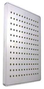 Vida Alegría RAIN Shower Head; 8-Inch Soft Rain; 2.5 gpm (Chrome) - FreemanLiquidators